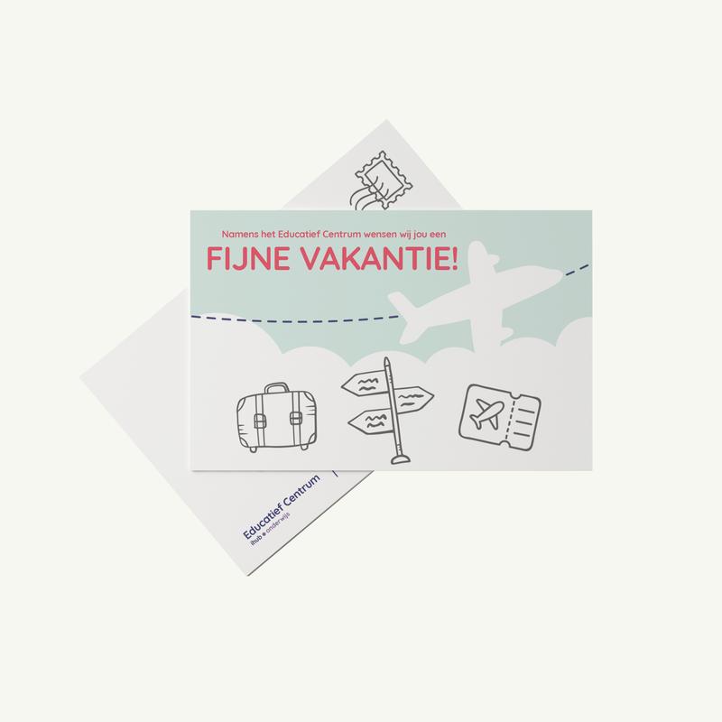 Drukwerk vakantie - Design Domein - Reclamebureau in Bodegraven-Reeuwijk