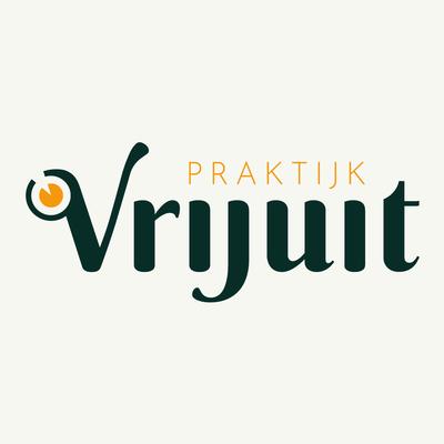 Praktijk Vrijuit logoontwerp - Design Domein - Reclamebureau in Bodegraven-Reeuwijk